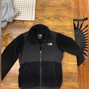 Black zip north face